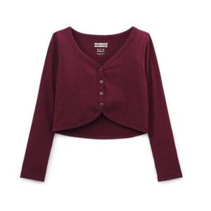 Girls Cardigan Long Sleeve Sizes 6-8